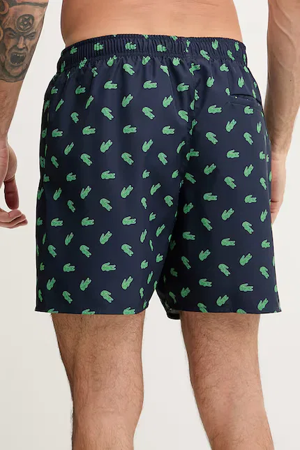 Плавки мужские быстросохнущие Lacoste, синий — фото 3