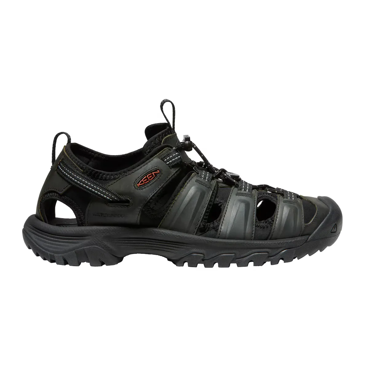 

Мужские горные сандалии TARGHEE III Keen, черный/серый