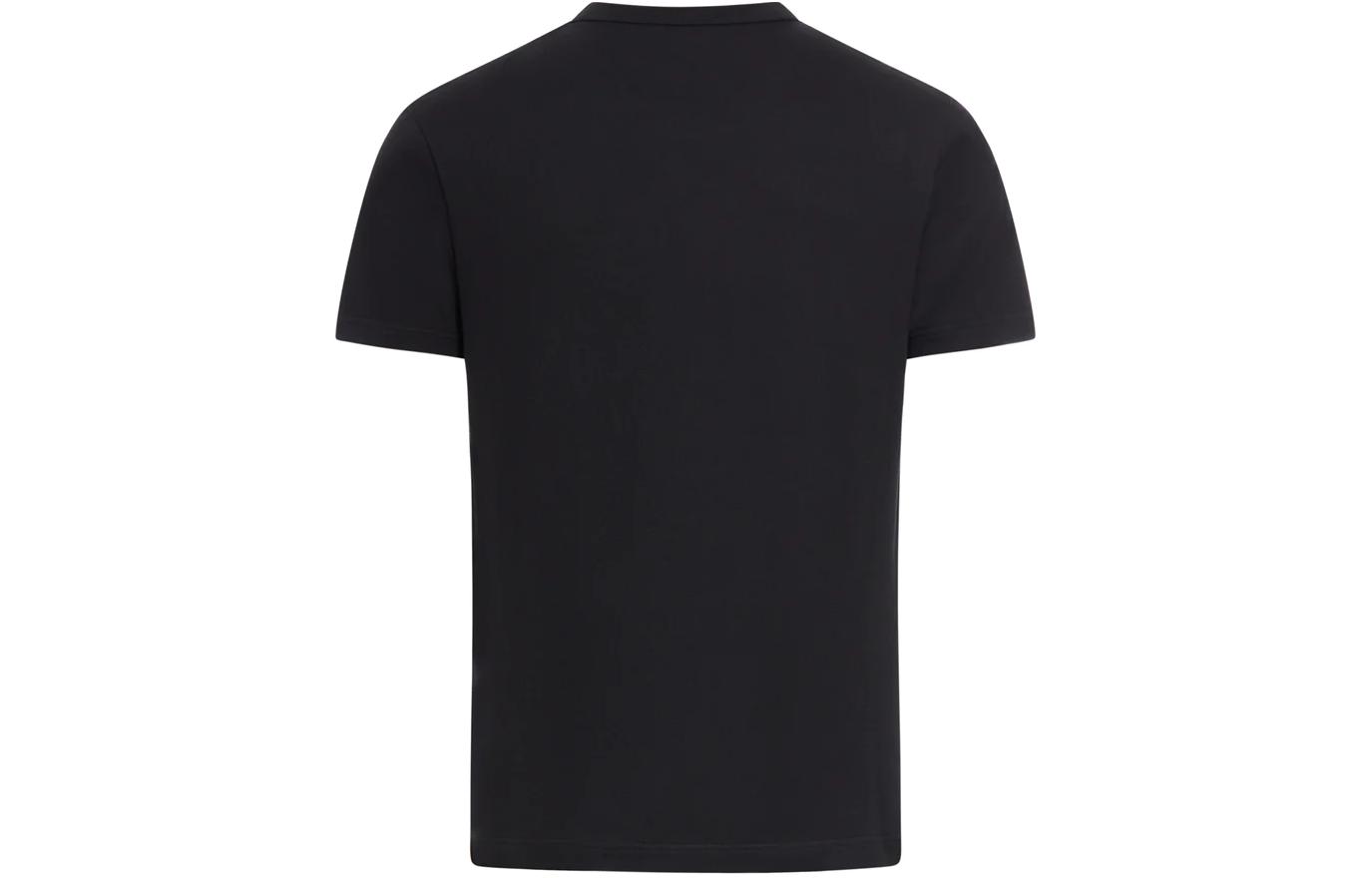 Графическая футболка с принтом Crewneck Alexander McQueen, черный — фото 4