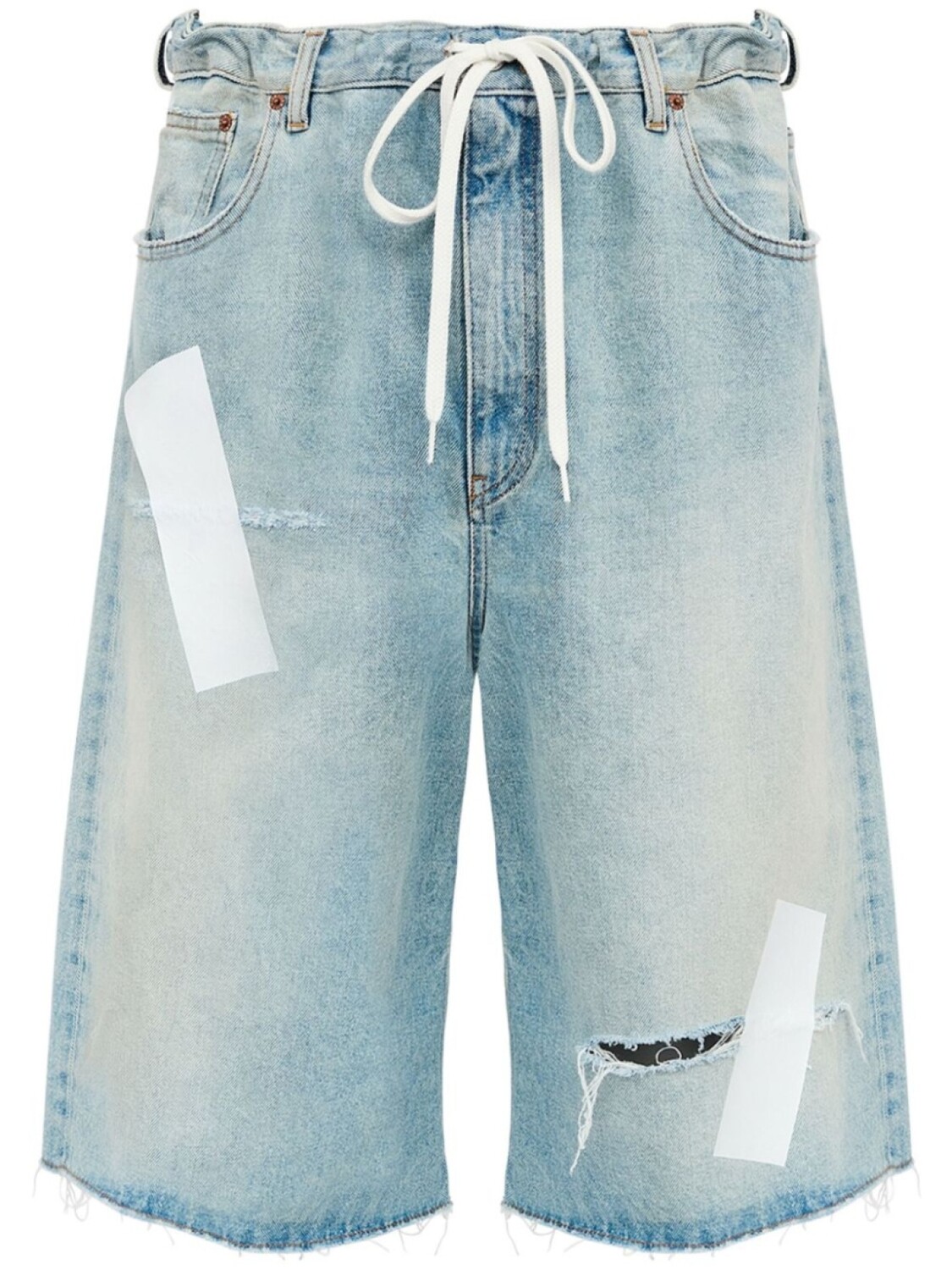 

Шорты с логотипом MM6 Maison Margiela, синий