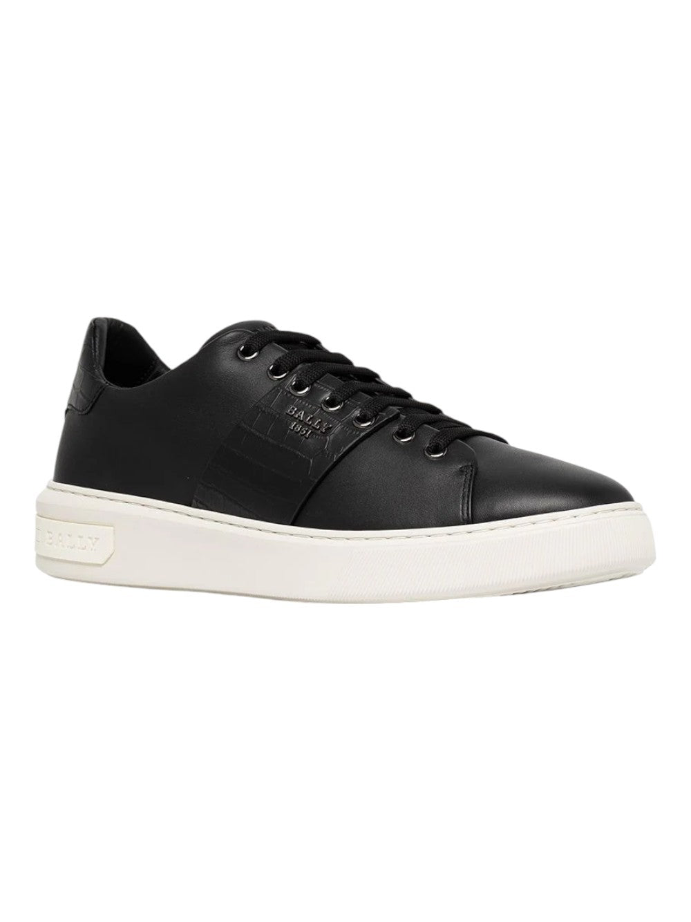 

Bally Mattye 6300024 Мужские черные кроссовки из телячьей кожи