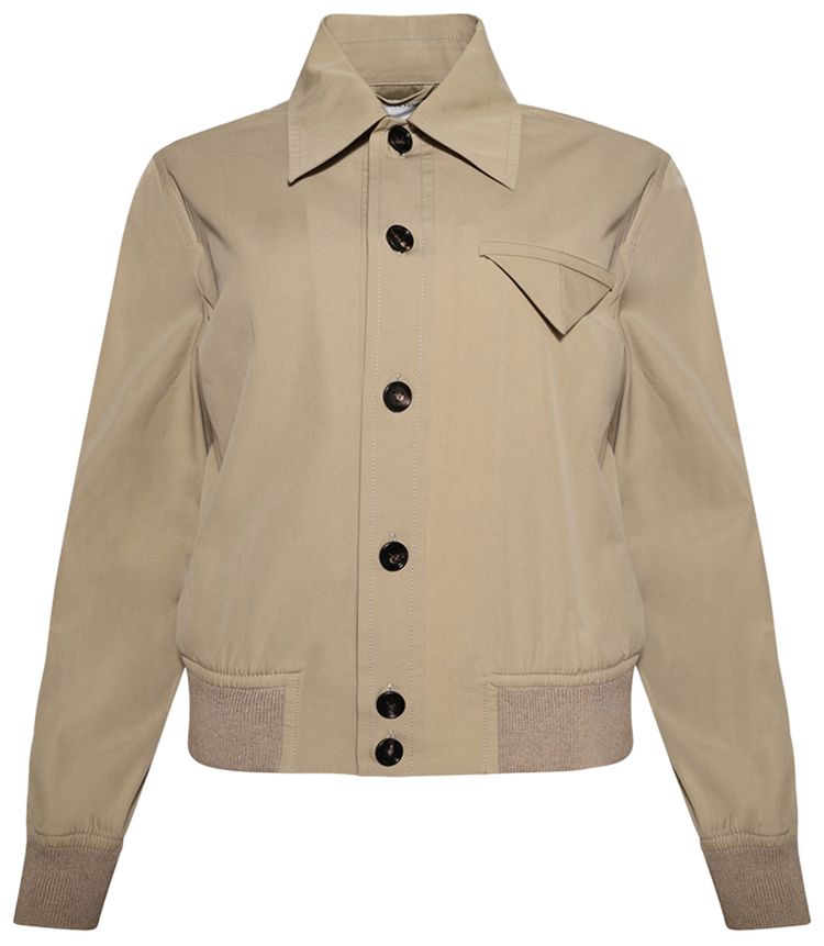 

Куртка Bottega Veneta Compact Jacket 'Sand', загар