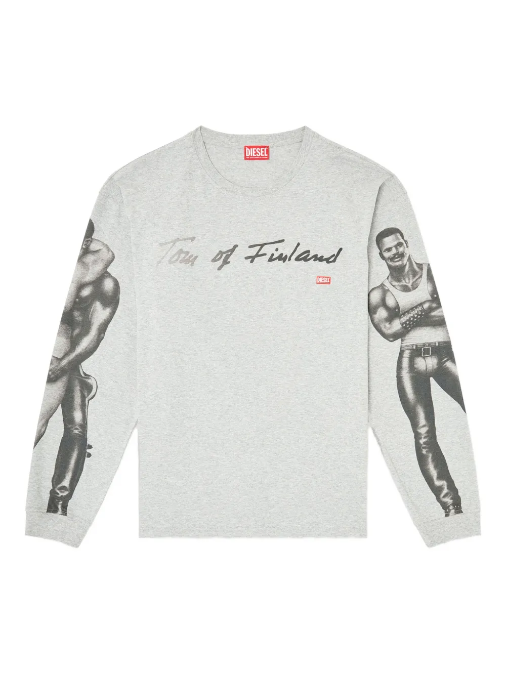 

Толстовка Foundation Box из коллаборации с Tom of Finland DIESEL, серый