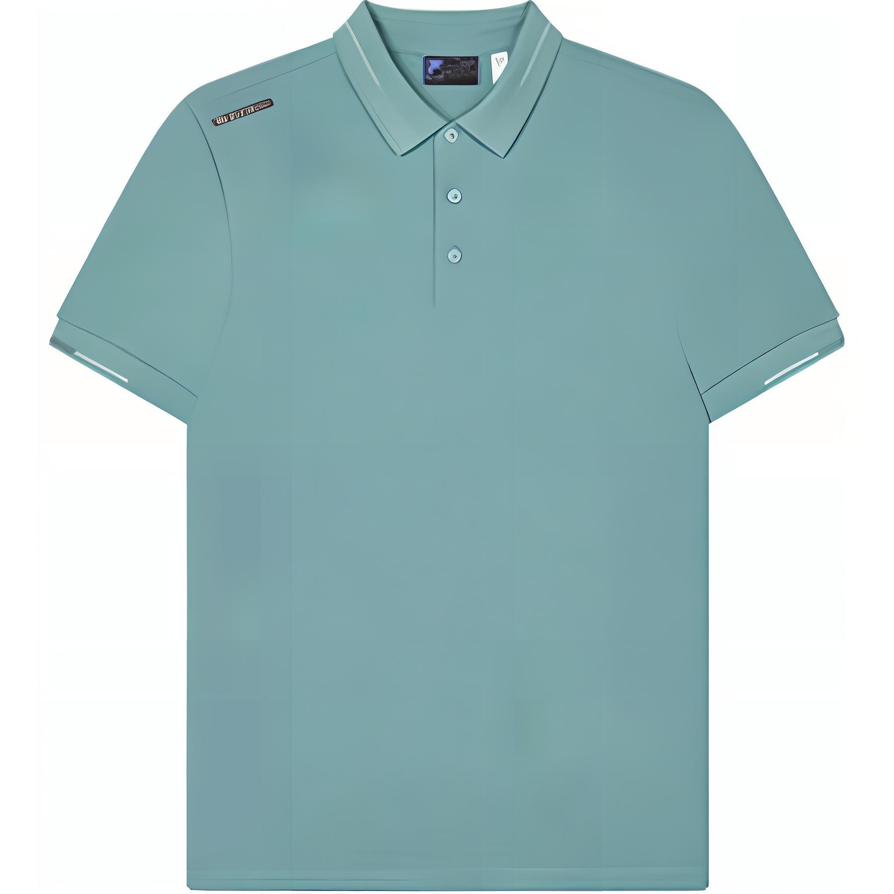 

Футболка поло мужская благородно-синяя FILA