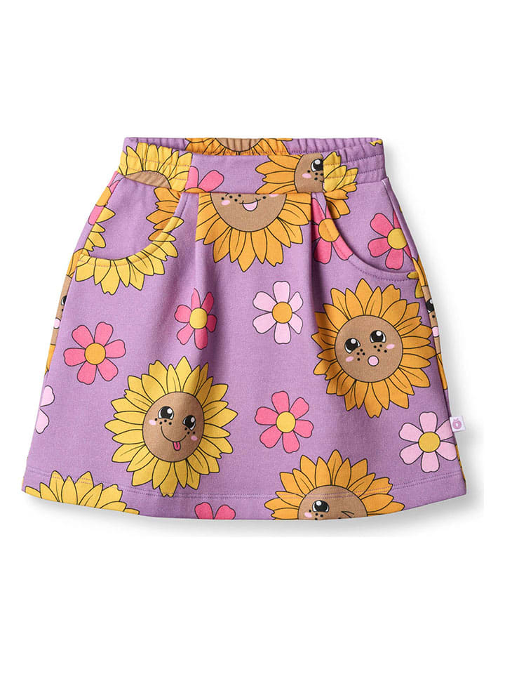 

Småfolk Юбка «Подсолнух» фиолетового цвета