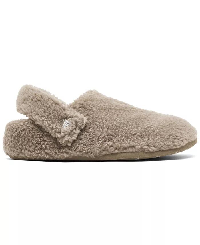Мужские и женские классические тапочки Cozzzy от Finish Line Crocs, коричневый/бежевый — фото 2