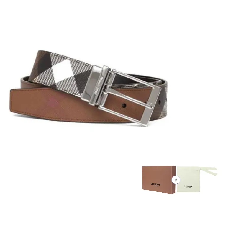 

Burberry Кожаный ремень мужской, Brown