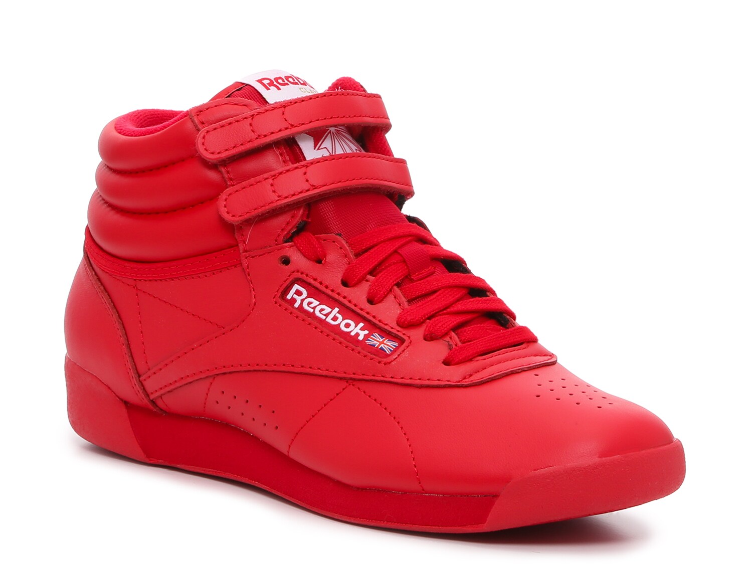 

Кроссовки Reebok Freestyle Hi высокие, красный