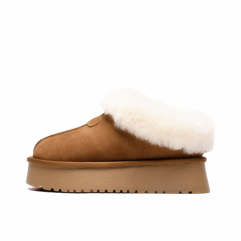 ZHR Женские зимние сапоги Camel/Khaki цвета хаки [Circle Wool], цвет Khaki [Circle Wool] — фото 3