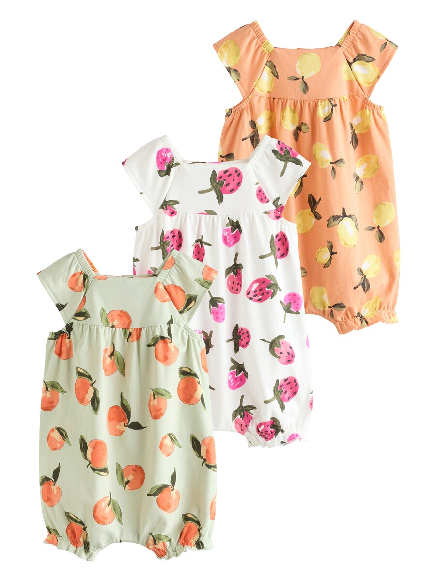 

Комбинезон Next, цвет Light green/Mandarine/White