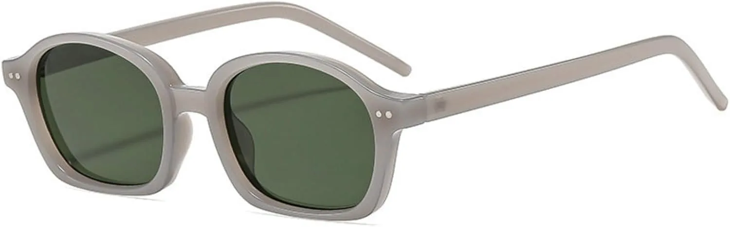 

Солнцезащитные очки Willochra Retro Hexagon для женщин и мужчин, модные квадратные очки, стильные дизайнерские овальные черные солнцезащитные очки UV400, C2