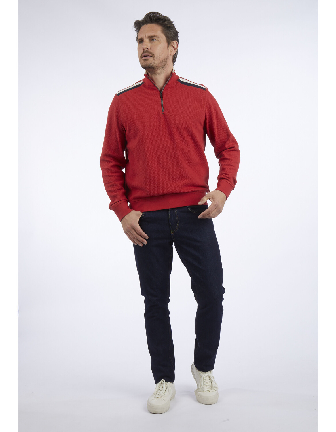 

Пуловер HECHTER PARIS, цвет chili