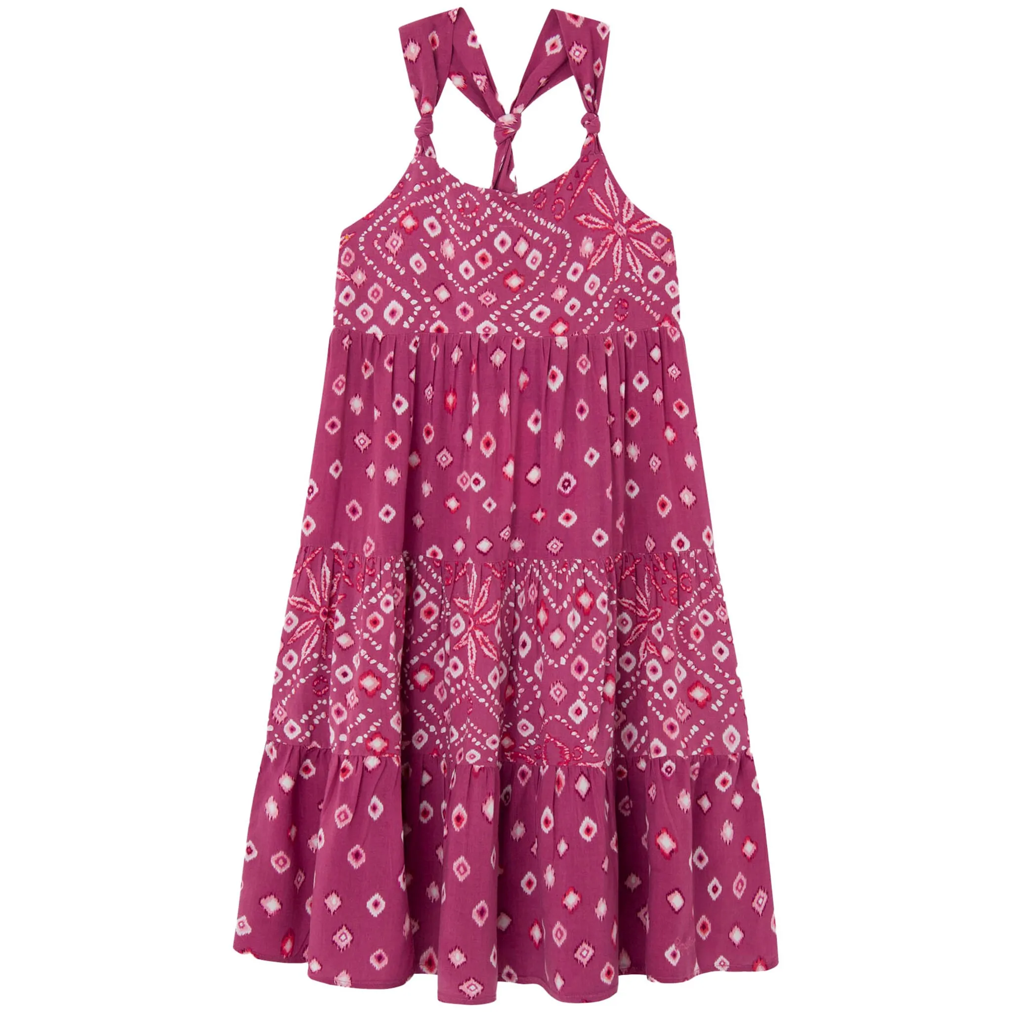 

Платье А-силуэта Pepe Jeans «RAISA», с узором по всей поверхности, цвет rose pink
