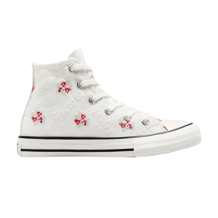 

Кроссовки Chuck Taylor All Star High PS 'Cross Stitch Roses', белый