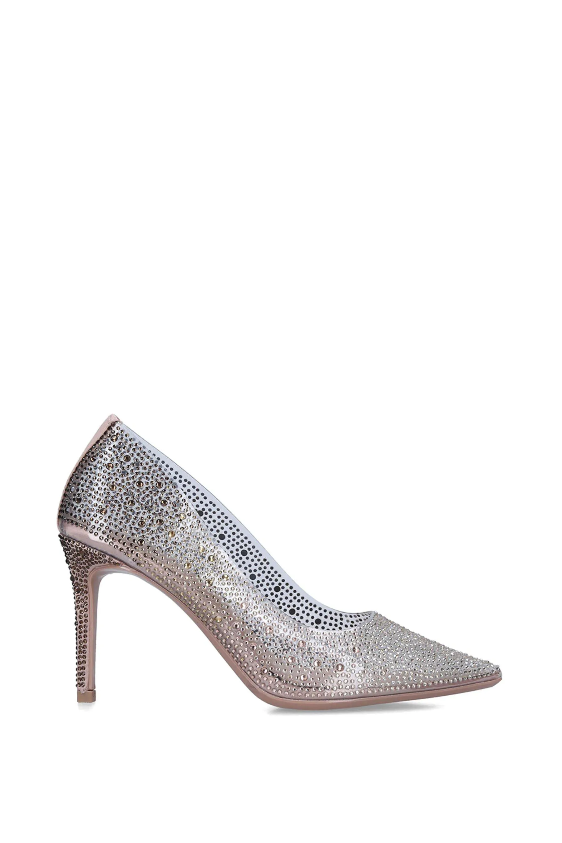 Виниловые туфли на каблуке Lovebird Carvela, розовый