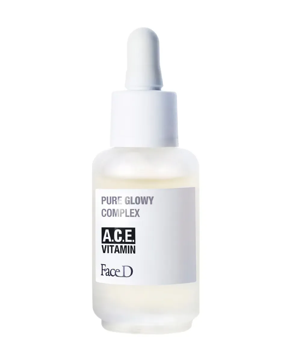 Сыворотка Face D — Ace Чистая и Яркая для Лица D