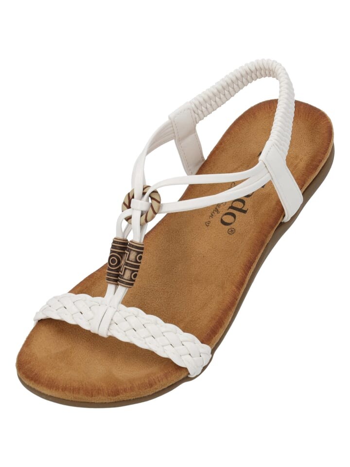 Классические босоножки palado Komfort-Sandalen, белый