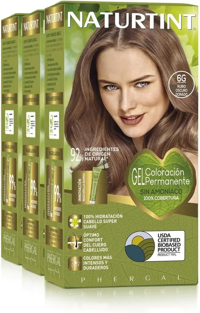 Краска для волос без аммиака Naturtint, 170 мл (3 шт.) Naturtint