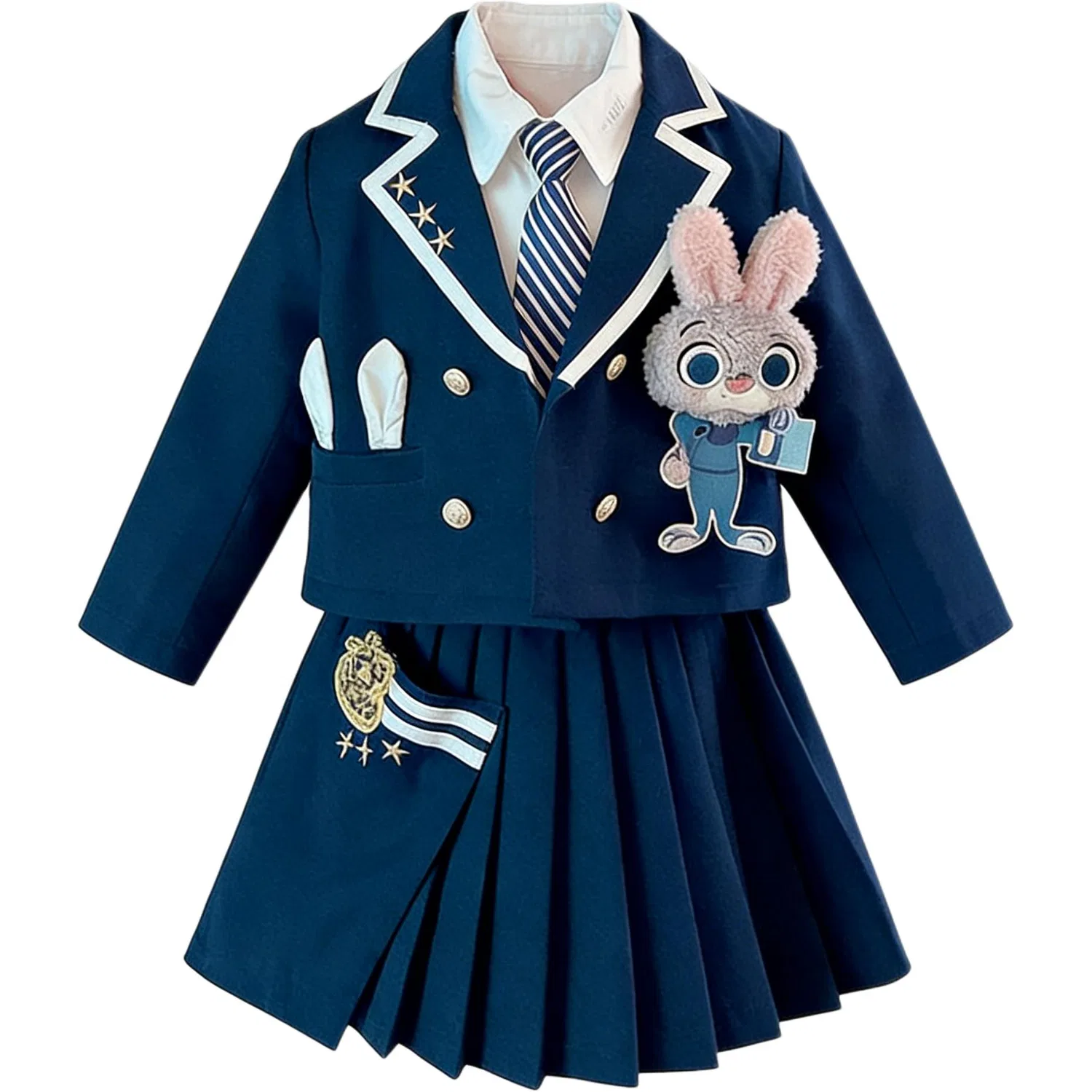 Детский костюм с юбкой Disney Rabbit Officer