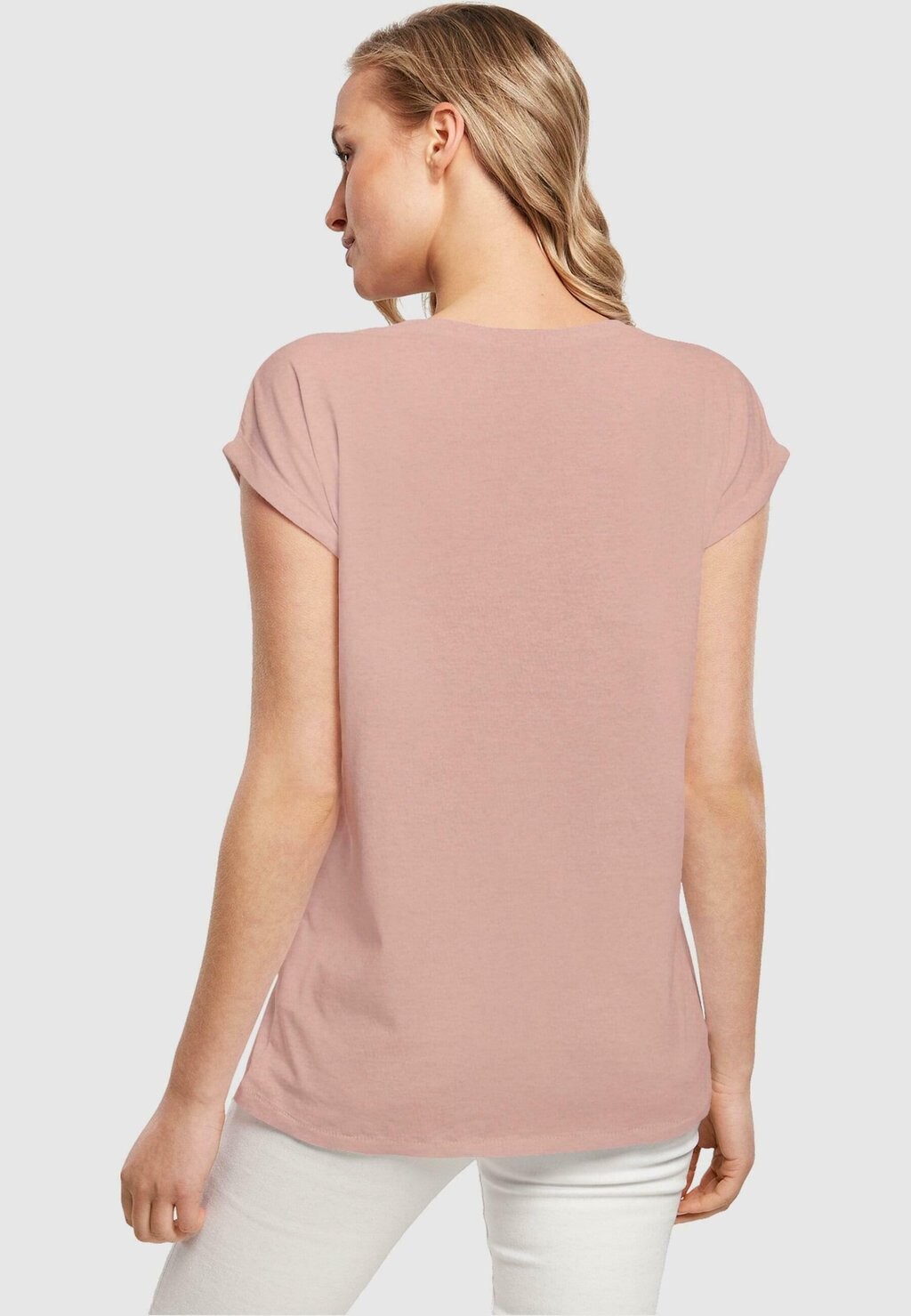 

Футболка с принтом F WORD EXTENDED SHOULDER Mister Tee, цвет Rose Gold-Coloured