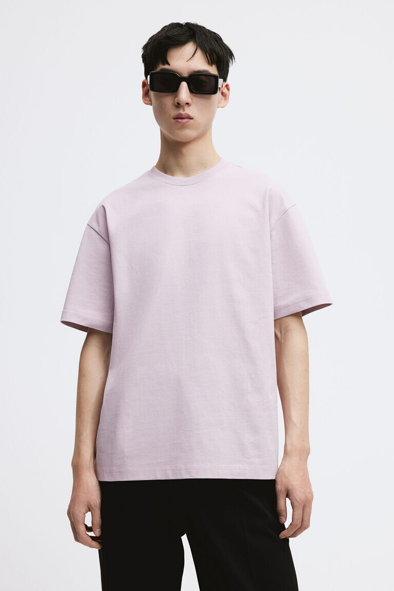 

Свободная футболка H&M, розовый