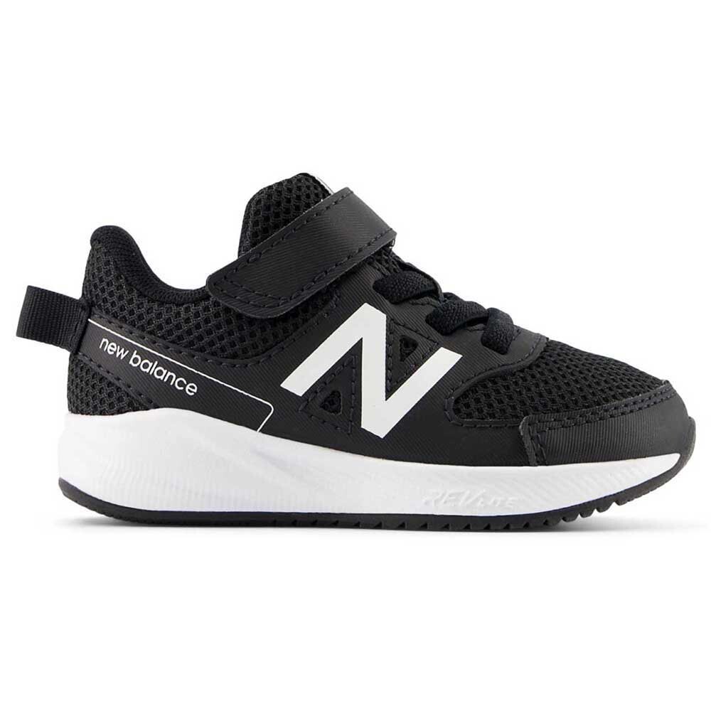 

Кроссовки New Balance 570v3 Bungee Lace Top Strap Infant, черный