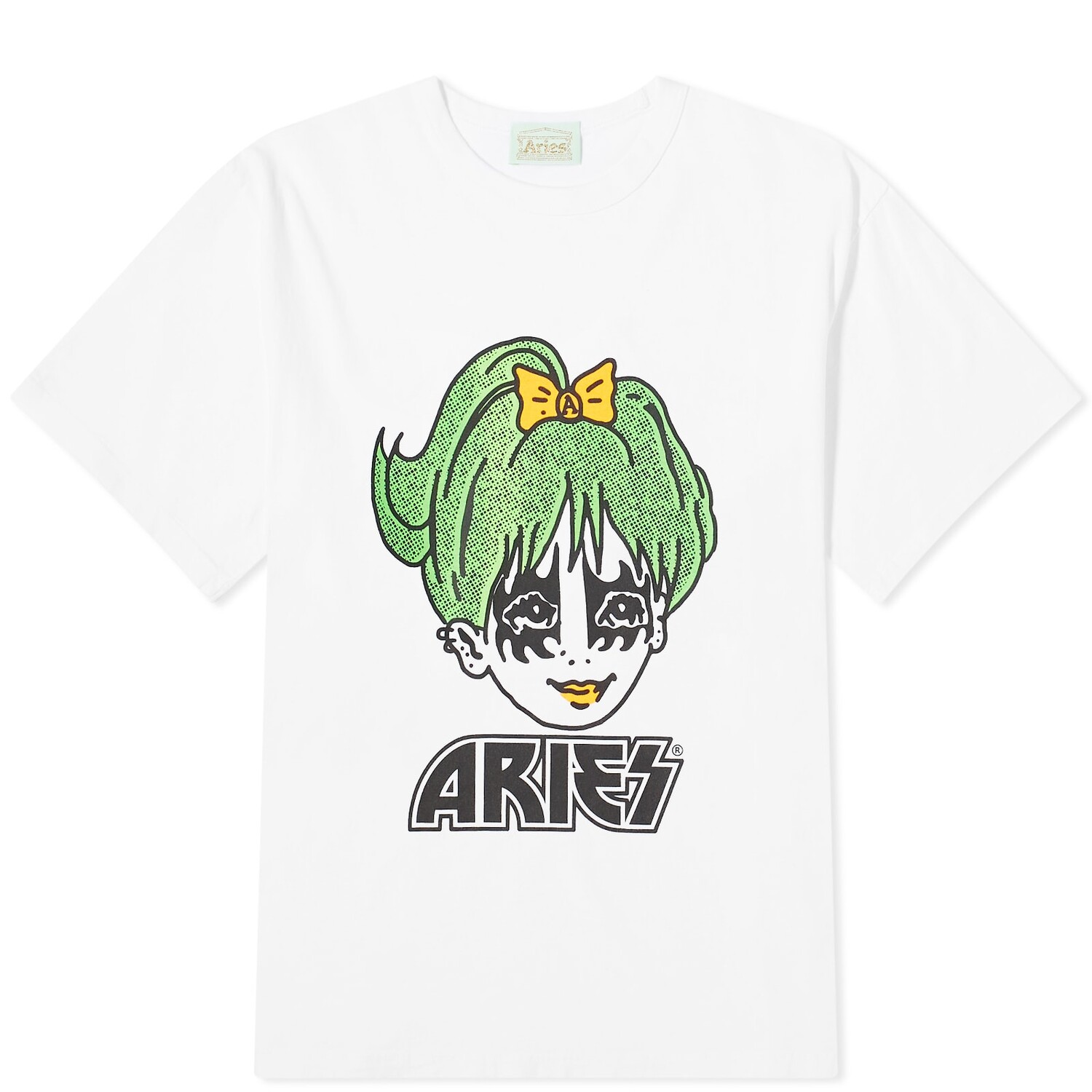 

Футболка Aries Kiss T-Shirt, белый