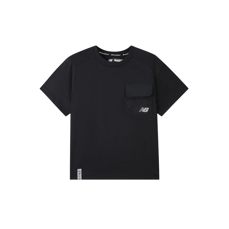 

New Balance Футболка черная для детей 3-7 лет, Черный, New Balance Футболка черная для детей 3-7 лет