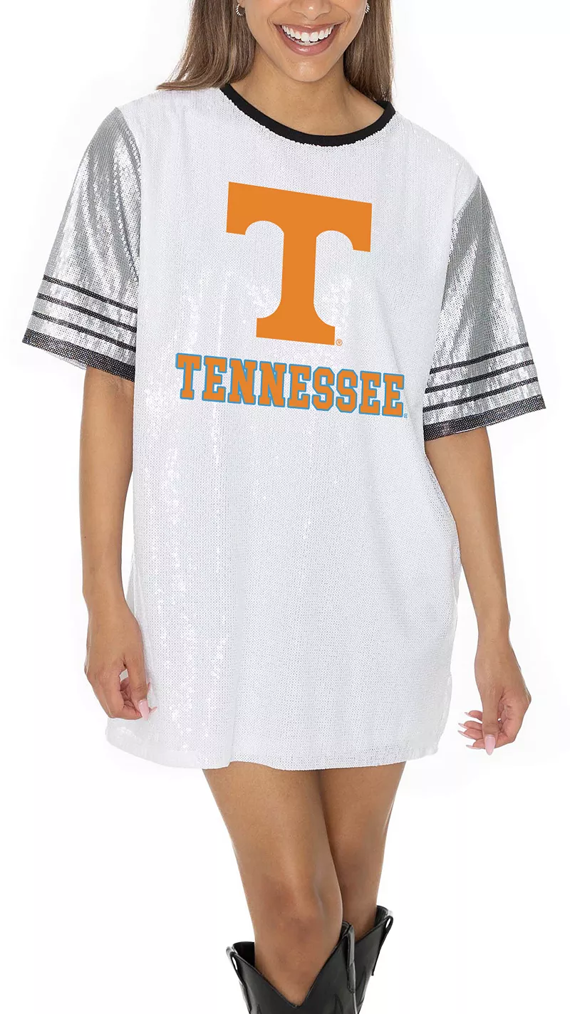 

Женское белое платье с пайетками Gameday Couture Tennessee Volunteers
