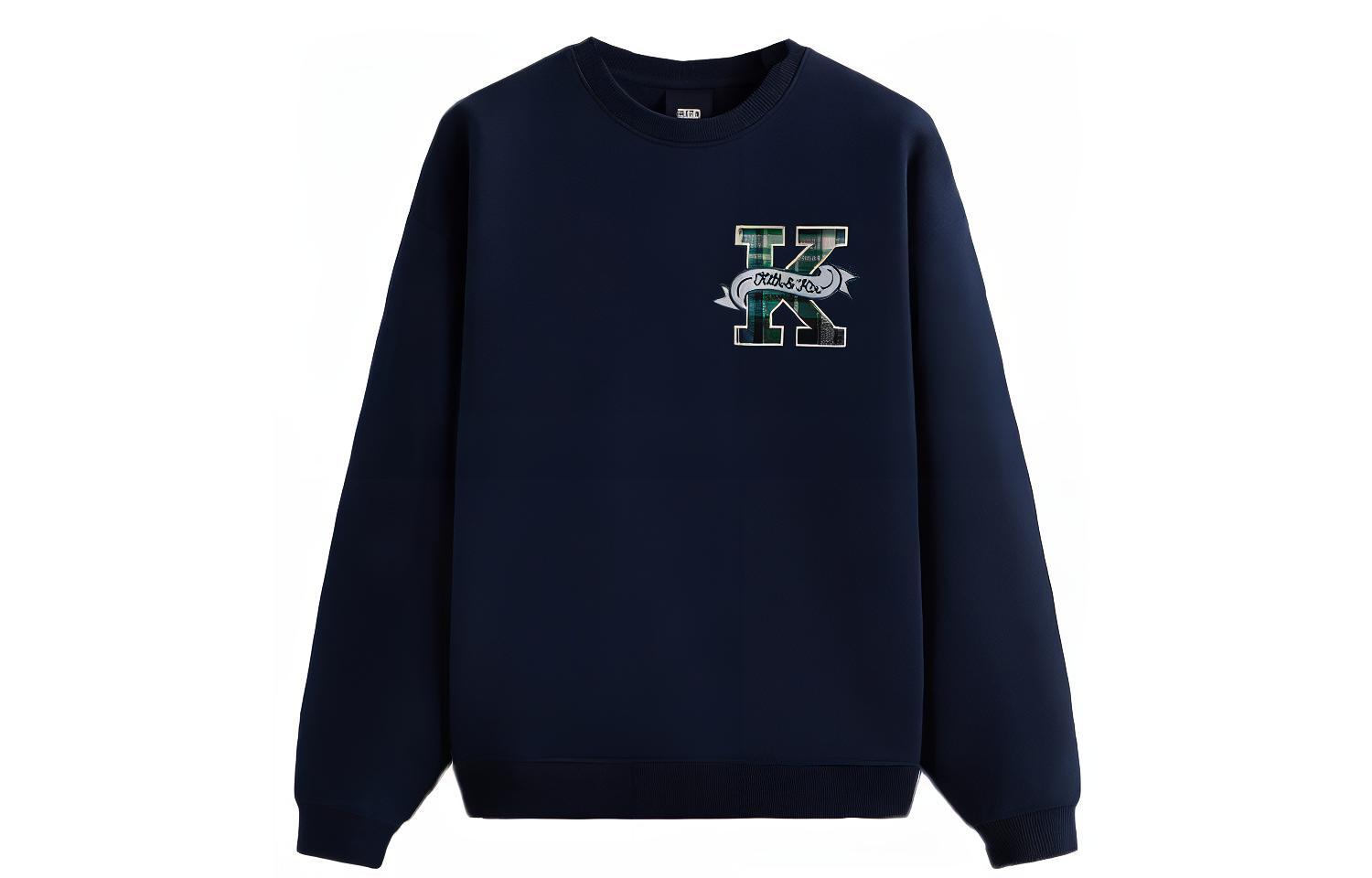 

Толстовка Collegiate Crewneck KITH, темно-синий