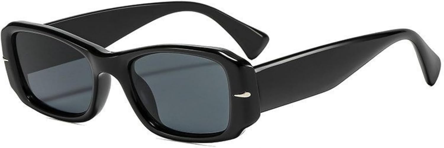 

Солнцезащитные очки Willochra в маленькой оправе, винтажные, неправильной формы, прямоугольной формы, для женщин, роскошные, с заклепками, квадратные, популярные для использования на открытом воздухе, C1