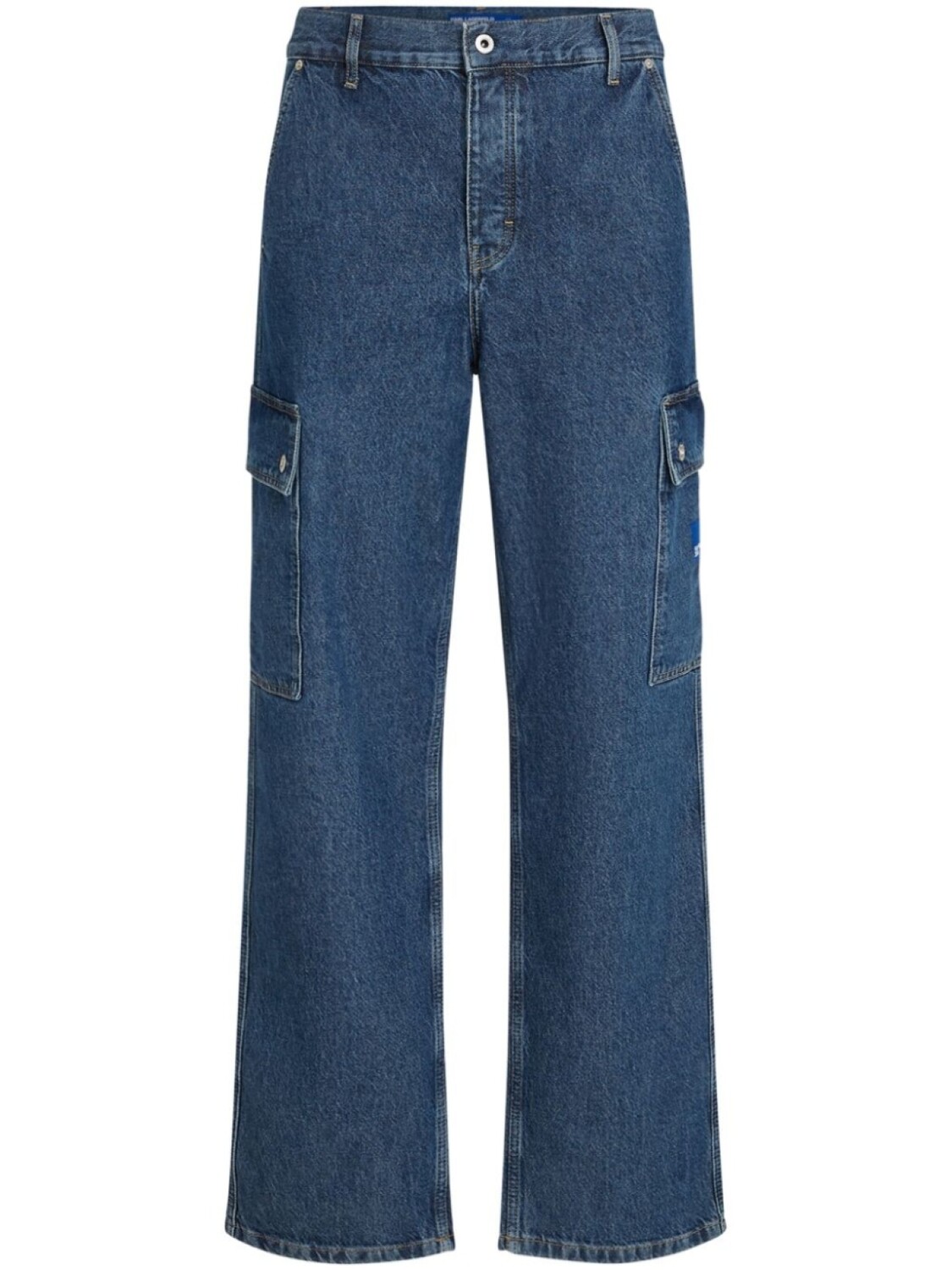 

Karl Lagerfeld Jeans широкие джинсы Utility, синий