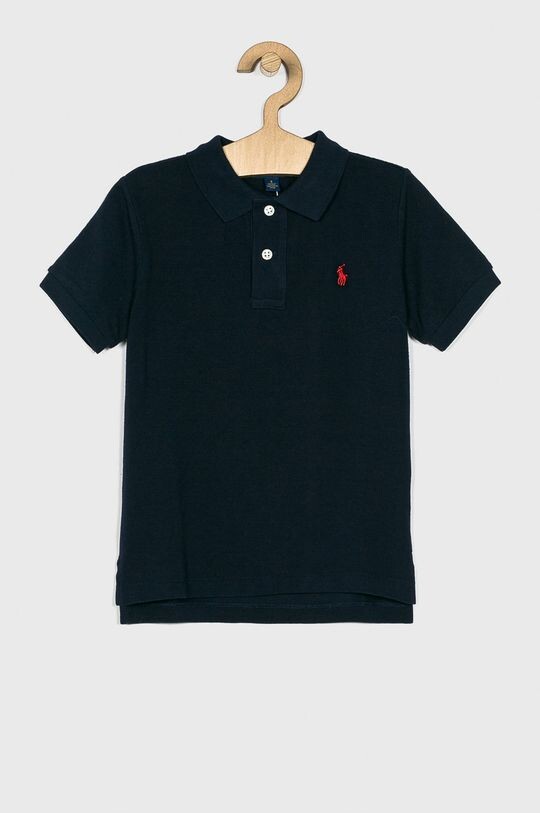 Детская футболка-поло 110-128 см. Polo Ralph Lauren, темно-синий — фото 3