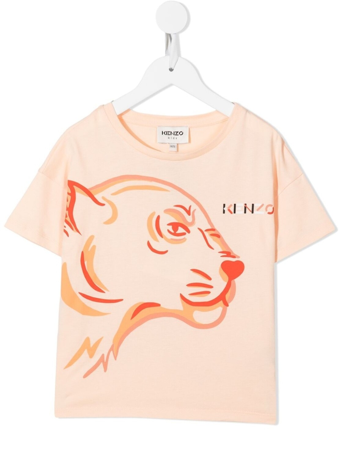 

Kenzo Kids футболка с принтом, оранжевый