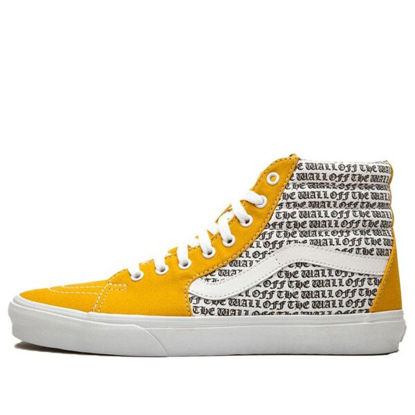 

Кроссовки sk8-hi 'off the wall - mango mojito' Vans, желтый