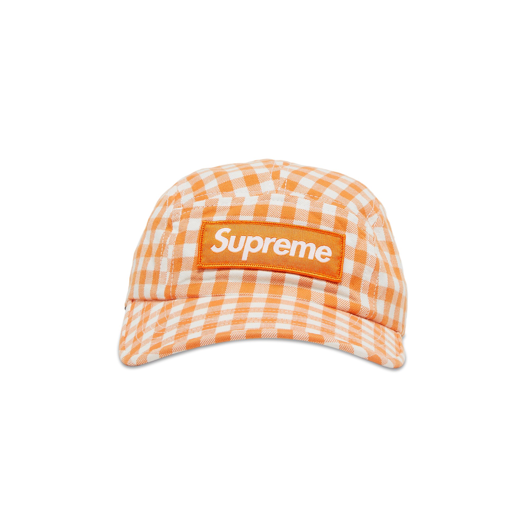 

Кепка Supreme Gingham Camp, Оранжевая, Оранжевый, Кепка Supreme Gingham Camp, Оранжевая