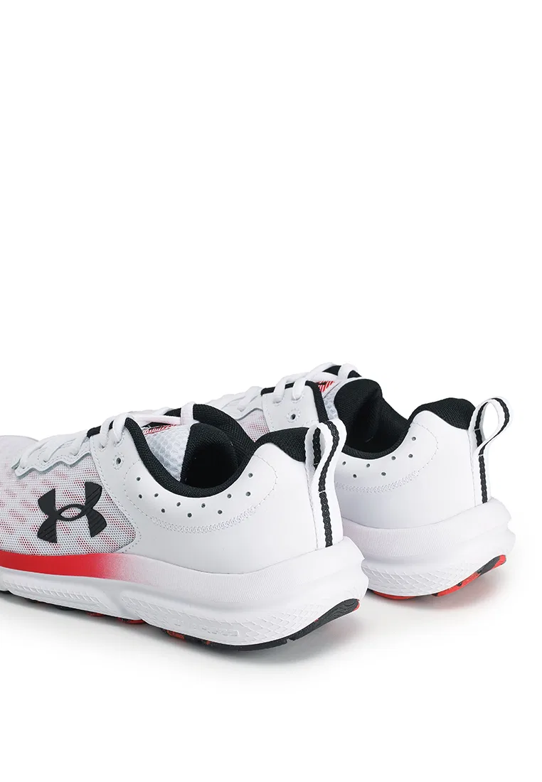 Кроссовки мужские спортивные Charged Assert 10, Under Armour, белый/черный/красный — фото 3