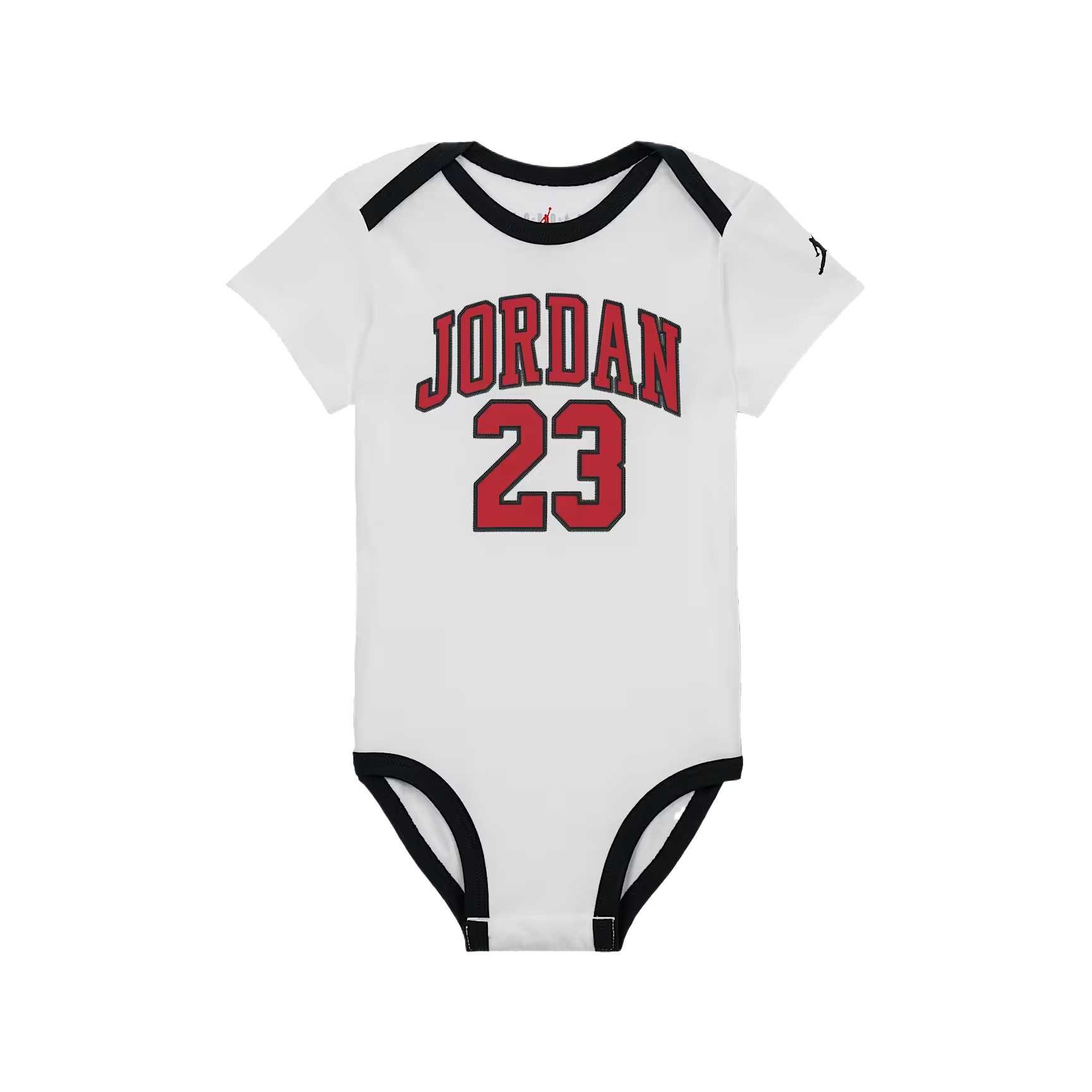 Комбинезон 23 Jersey SS25 набор из 3 штук для младенцев и малышей Jordan, черный — фото 2