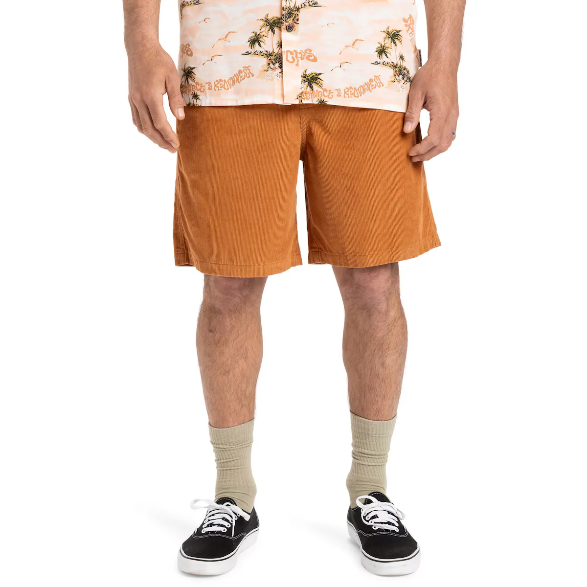 

Мужские шорты-бермуды Quiksilver Taxer 18 дюймов, коричневый