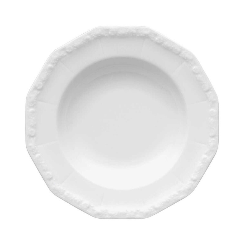 

Суповая тарелка Maria белая 23 см Rosenthal, белый