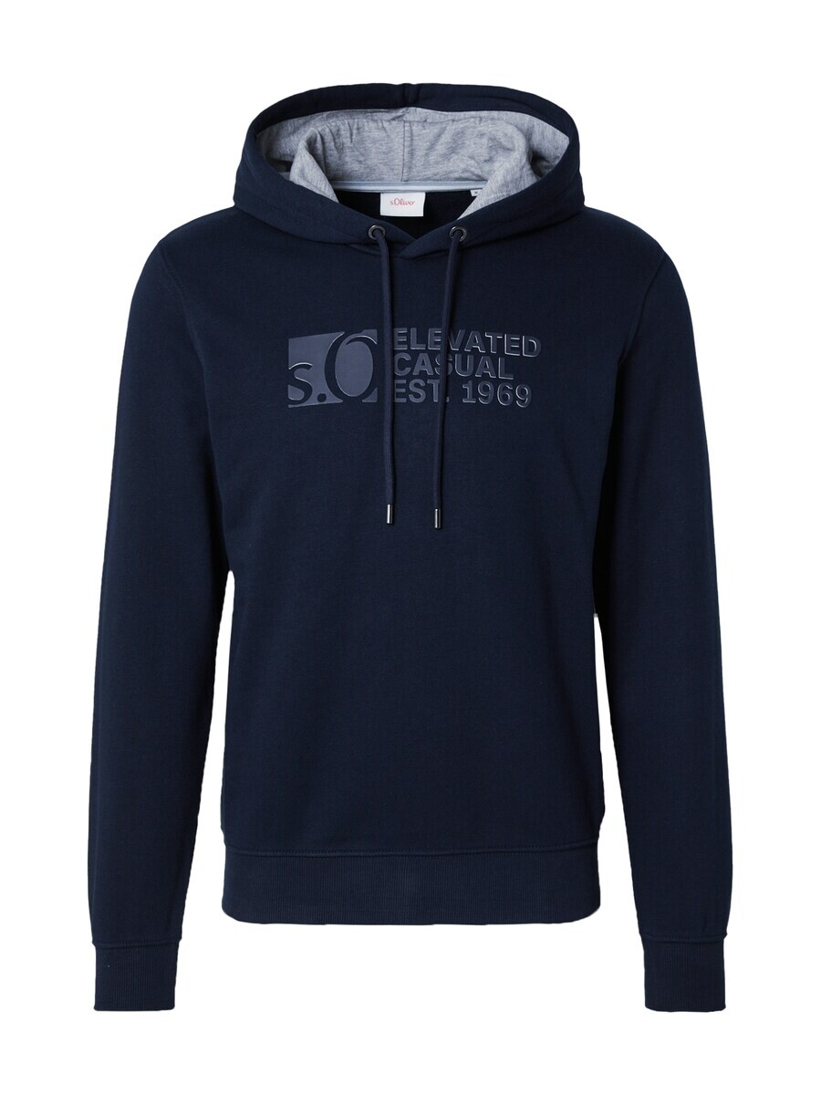 

Толстовка с капюшоном s.Oliver Sweatshirt, цвет marine blue/sapphire