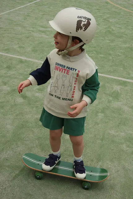 Блуза детская с узором SPOTTY LS POLO Konges Sløjd, мультиколор