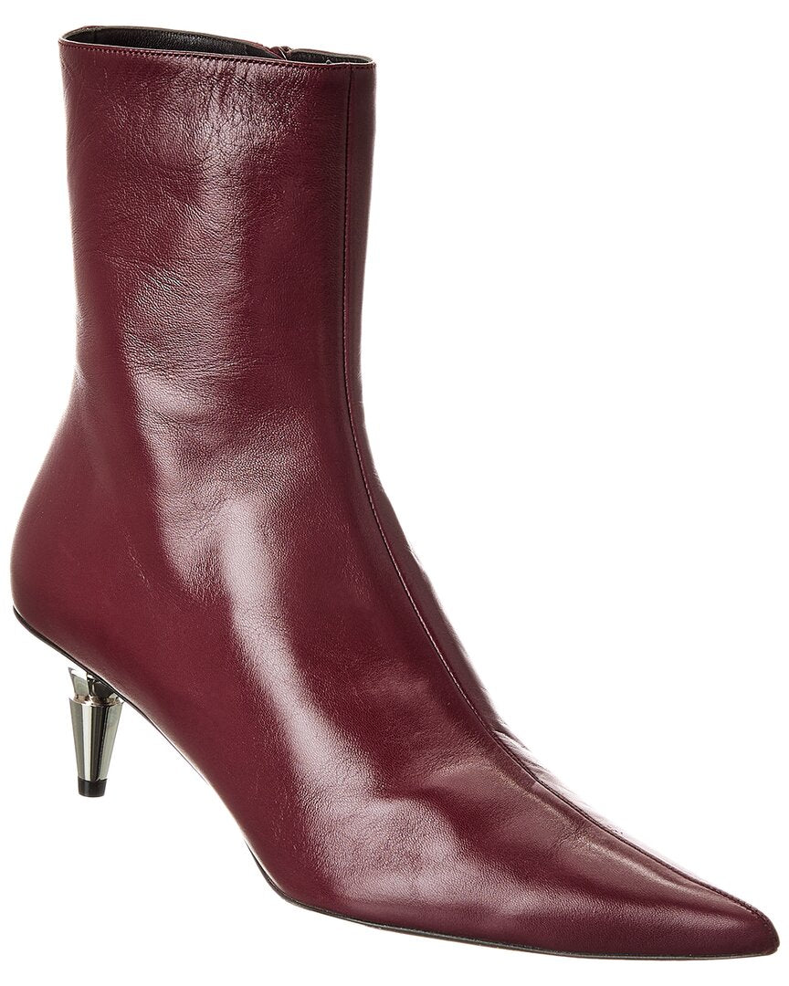 Proenza Schouler Кожаные ботинки Spike, красный