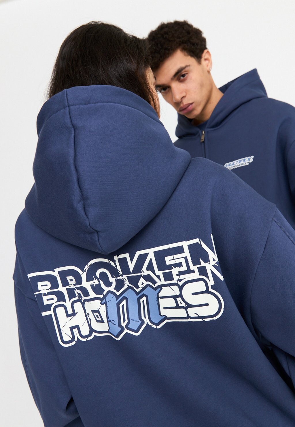 

Толстовка BROKEN HOMES Multiply Apparel, синий
