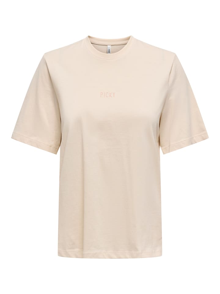 

Футболка ONLY, цвет t-shirt 'moody life' beige