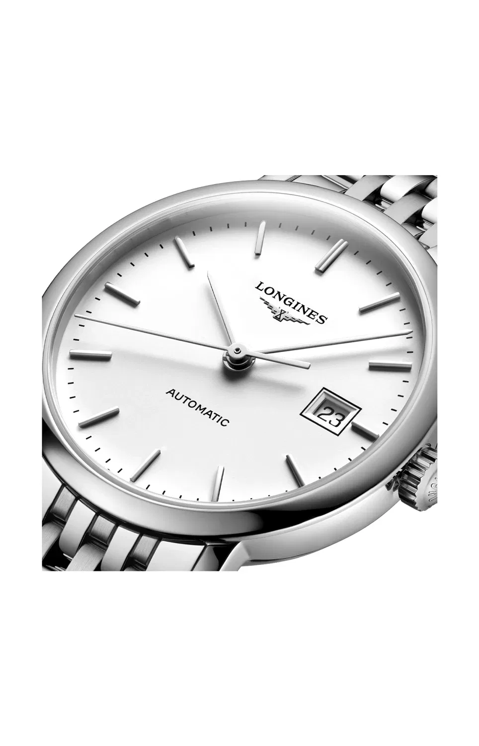LONGINES коллекция Elegant - L4.310.4.19.6, серебряный — фото 2