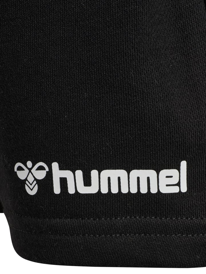 Шорты Hummel с регулируемой талией Hmlmover Lifestyle Kids в ЧЕРНОМ цвете Hummel — фото 3