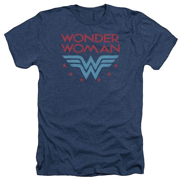 

Футболка Dc comics wonder woman wonder stars adult heather Licensed Character