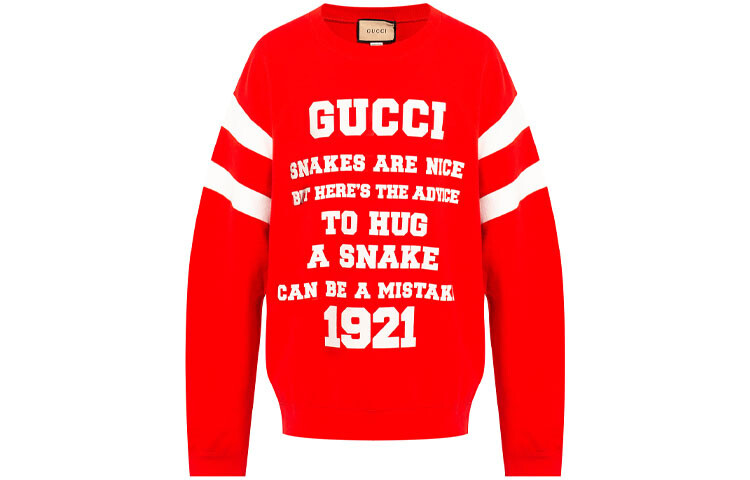 

Толстовка мужская красная Gucci, красный