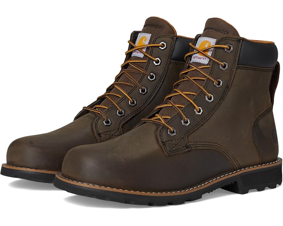 

Ботинки Carhartt Frontier 6" Water Resistant Boot, цвет Mossy Brown